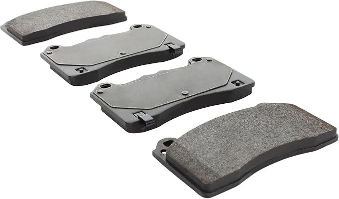 Premium Semi-Metallic Front Brake Pads Compatible - Image 2