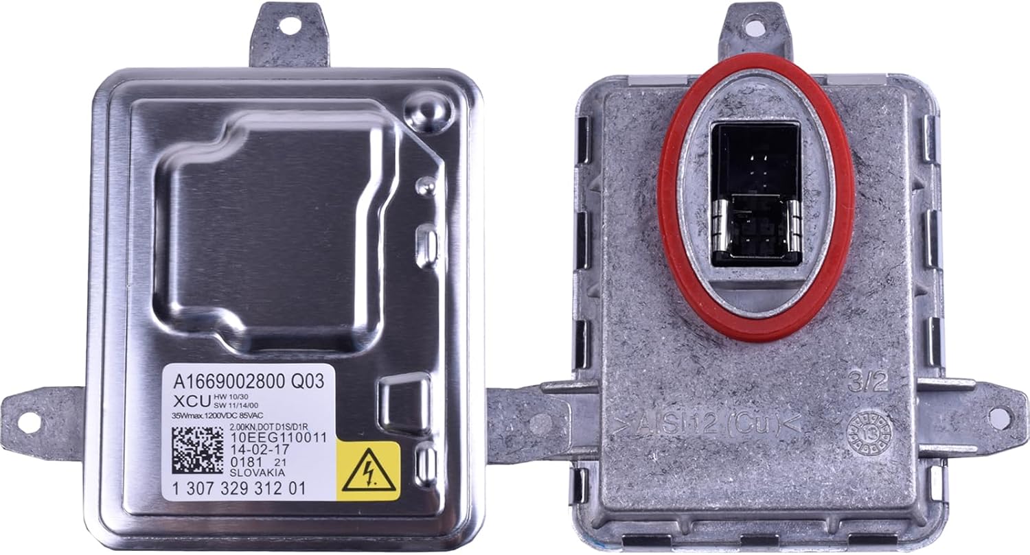 Xenon HID Headlight Ballast Module OE A1669002800 | Compatible with Mercedes-Benz, BMW, Volvo & Range Rover | Fits D1S/D1R