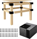 workbench brackets kit 8 pcs, 3-way right angle, main product view