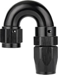EVIL ENERGY 6AN 180 Degree One Piece Full Flow Hose End Fitting Swivel by EVILENERGY