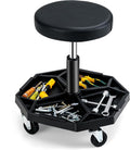 Adjustable Mechanic Rolling Stool, Pneumatic Rolling Stool