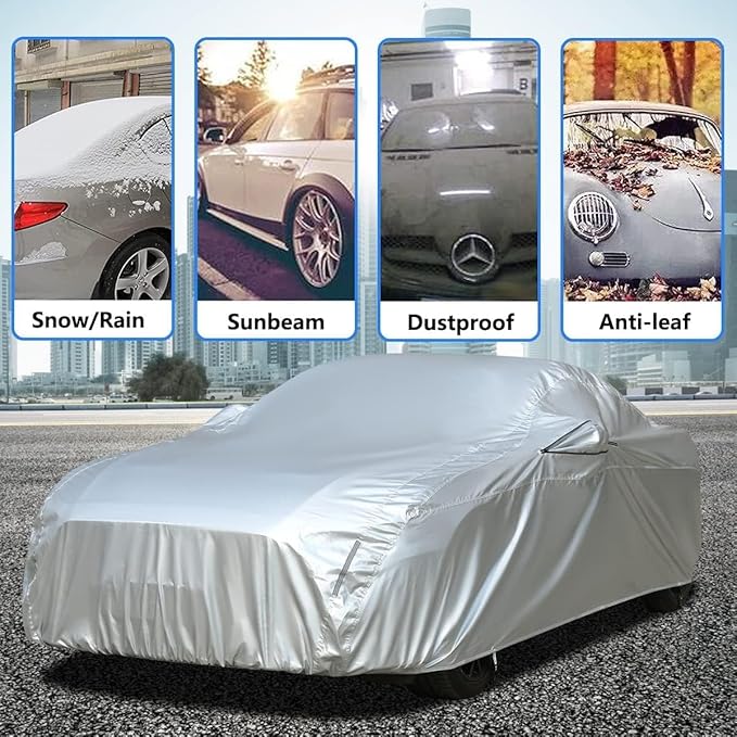 Tecoom Sport Car Cover Waterproof UV-Proof Windproof - Image 5