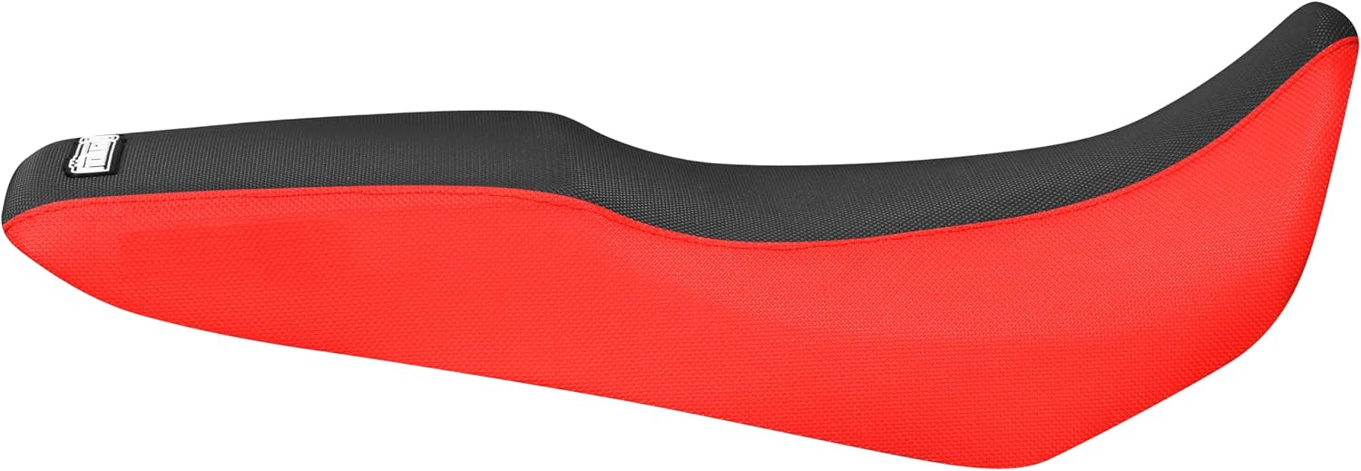 Enjoy Mfg Seat Cover - Compatible with Honda 2023-2025 XR 150L_#544 (Red Sides/Black top Standard)