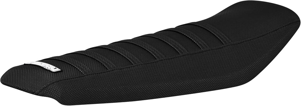 Enjoy Mfg Seat Cover - Compatible with Rawrr Mantis X eMoto Bike_#536 (All Black with Black Ribs)