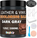 Dark Gray Recoloring Balm Leather Vinyl Auto Dash Board Car Interior Seats by ResyRuly