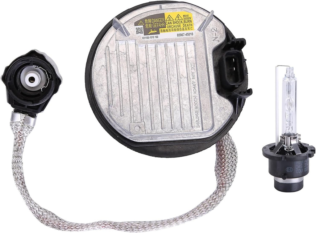 PHEZEN Xenon HID Headlight Ballast Control Unit with D4S Bulb Compatible with 2012-2015 Lexu*s LX570 RX350 IS250 IS350 & 2011-2015 Toyot*a Avalon Prius Avensis,replaces85967-45010 85967-08020