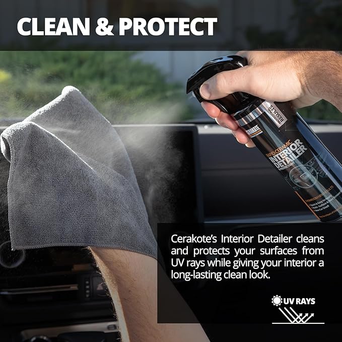CERAKOTE Rapid Ceramic Interior Detailer and Protectant – Quick and Easy – - Image 4