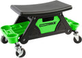 OEMTOOLS 24986 Heavy-Duty Rolling Workbench and Creeper Seat, Mechanics Stool
