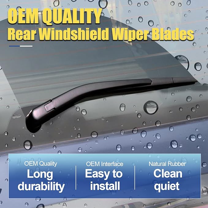 3 wipers Replacement for 2017-2020 2021 2022 Kia Niro/2019 2020 2021 2022 Kia - Image 6