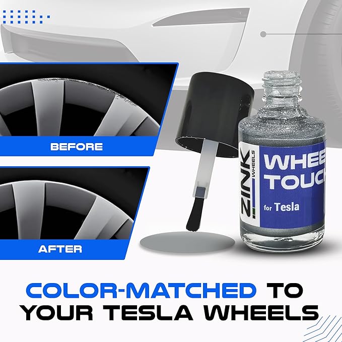 Premium Tesla Wheel Curb Rash Repair Kit - Image 5