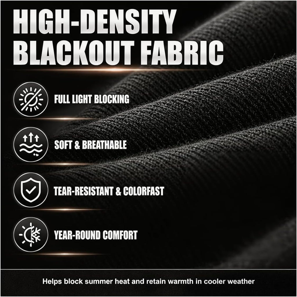Car Window Shades, Universal UV Blocking Car Side Window Cover, Auto Divider Privacy Curtains, Removable Vehicle Interior Sunshade for Sleeping, Camping, Traveling(3PCS)