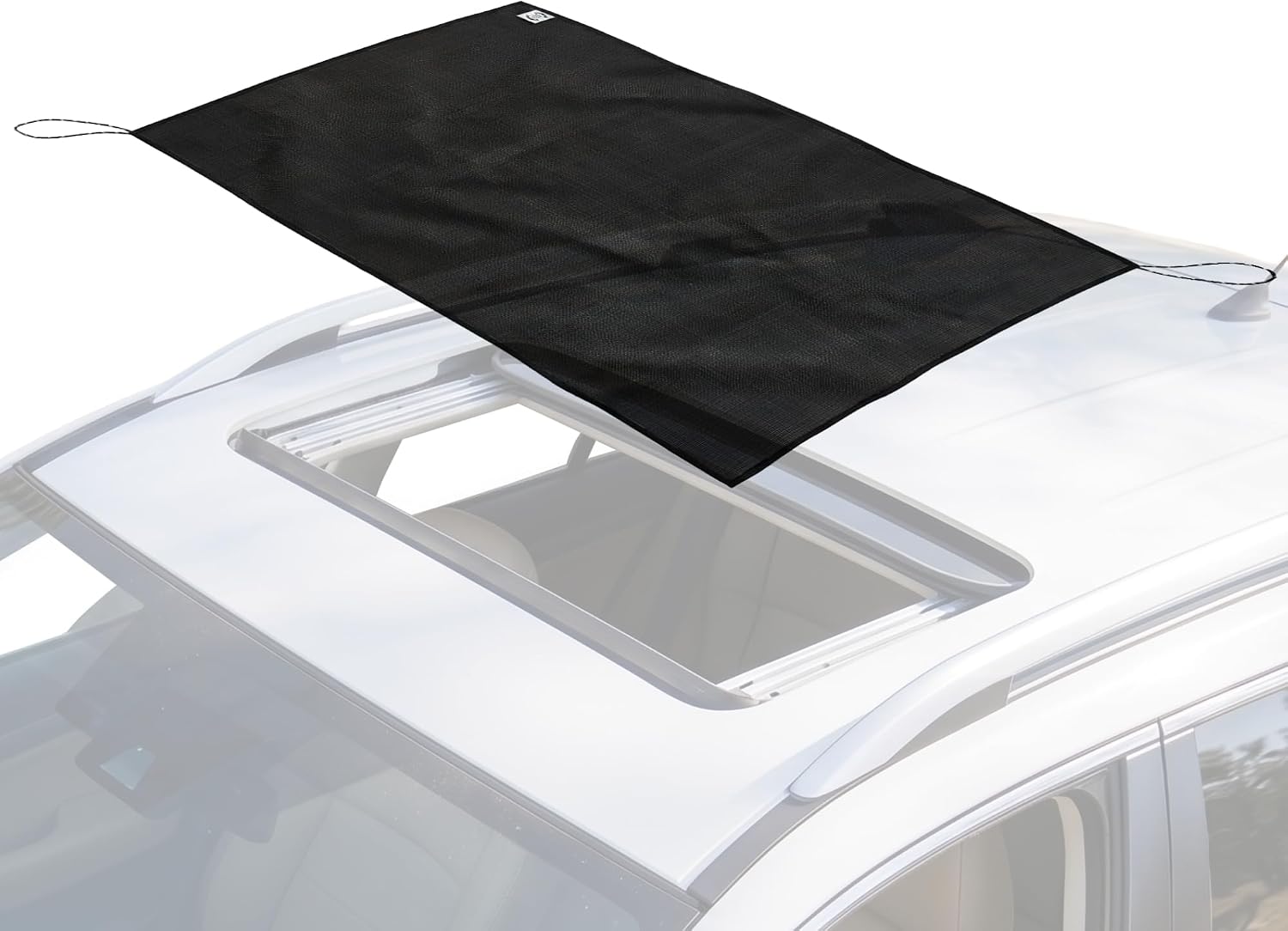 Magnetic Sunroof Bug Screen - Ultra-Tear-Resistant Mesh Mosquito Net for Car Camping - Essentials for Ventilation & Insect Protection - Fits 4Runner, RAV4, Outback, Others (Large (39 in x 26 in))