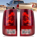 RANSOTO Tail Lights Compatible with 2009-2018 Dodge Ram 1500 2500 3500 Rear Taillight Brake Lamp with Bulb Driver and Passenger Side