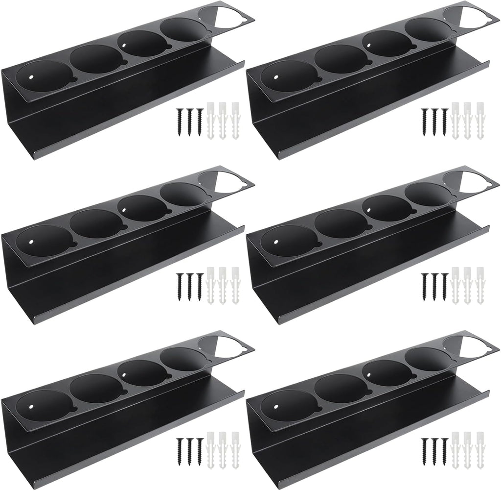 RealPlus Aerosol Spray Can Holder Rack Organizer 5 Cans Spray Bottle Holder