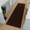 Ottomanson Hallway Runner Rug 2'7" x 9'10" Non Slip Solid Area Rugs Easy to