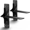 batoda 10” solid steel free hanging t shelf, main product view