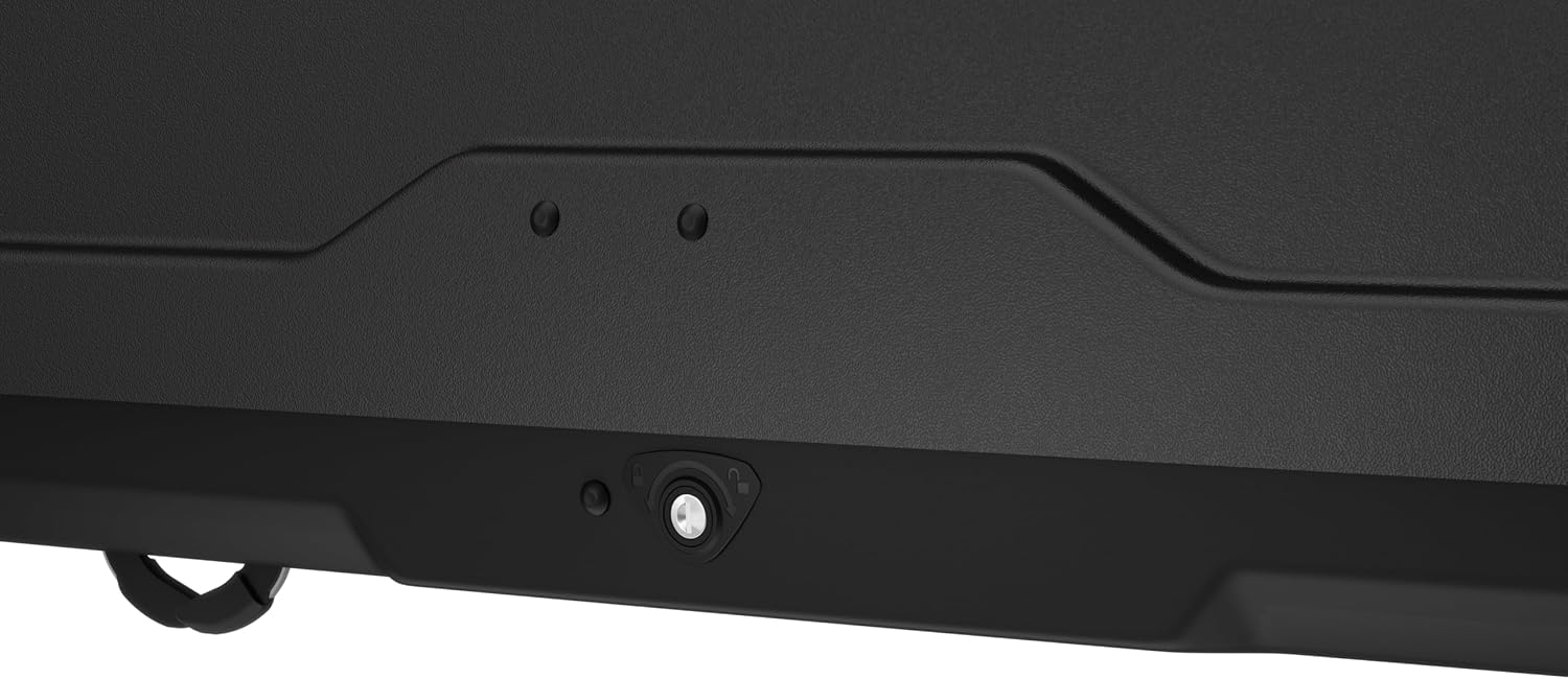 Thule Pulse 2 Aerodynamic roof Mounted Box, Size L, 16 cu ft, Dual-Sided Opening with Locks, Tool-Free Install, for SUVs, Trucks, Cars, EVs