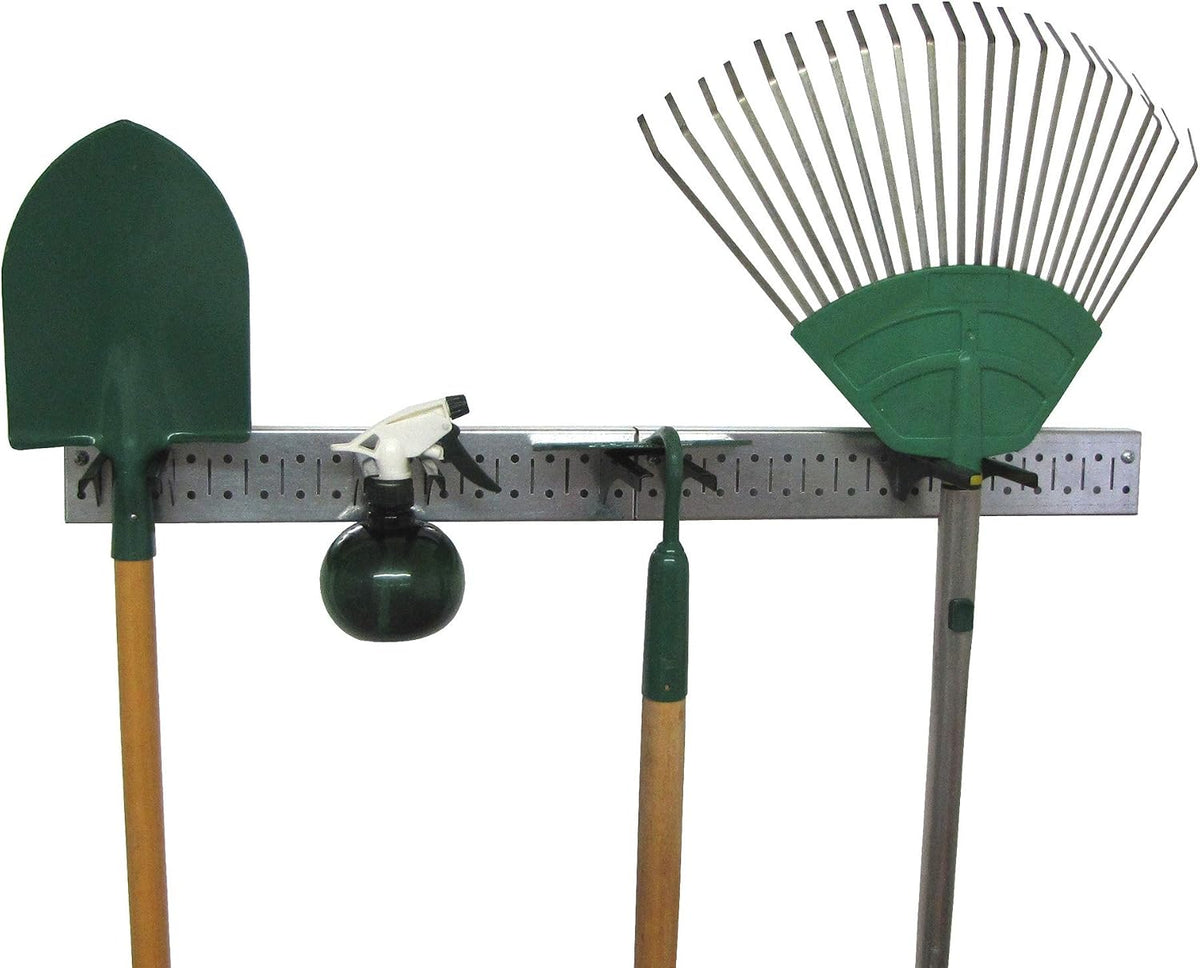 wall control metal pegboard strip garden tool organizer, main product view