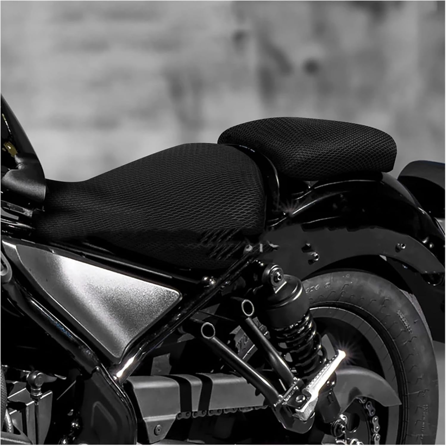 Anti-Slip 3D Mesh Fabric Seat Cover Breathable Cushion for Ho&nda for Rebel CMX 500 300 2017-2020 CMX 1100 for Rebel 2021 Parts Covers