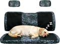 StarknightMT Camo Seat Covers Compatible with 2002-2008 Polaris Ranger 500 700 800, Full Set Water-Resistant Neoprene UTV Bench Protector Against Pet Scratches and Sun