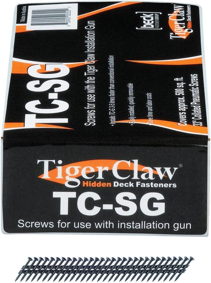 tiger claw coated steel pneumatic scrails fasteners, main product view