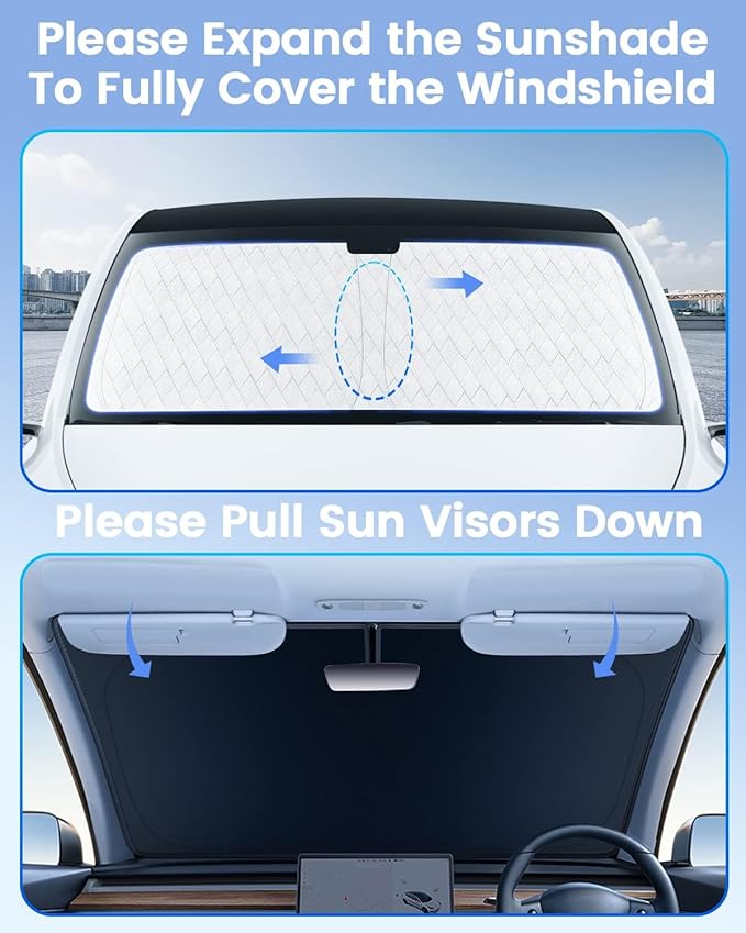 KUST Windshield Shade Custom Fit - Image 2