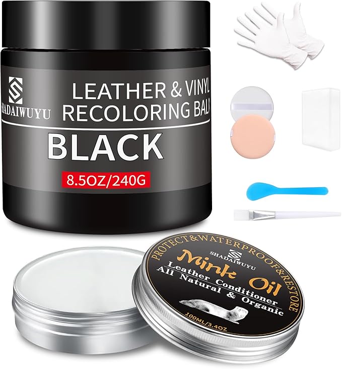 8.5oz Leather Recoloring Balm by SHADAIWUYU