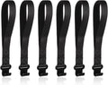 6pcs Rooftop Cargo Tie Down Hook Straps, Car Roof Cargo Carrier Door Hooks Car Door Hook Straps, Attaches to Car Door Frame, Car Door Cargo Hooks for Most Cars, Strapping Any Car Roof Luggage
