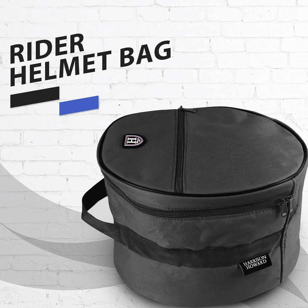 Harrison Howard Equestrian Motorcycle Riding Waterproof Helmet Bag Helmet Case Storage Carring Bag