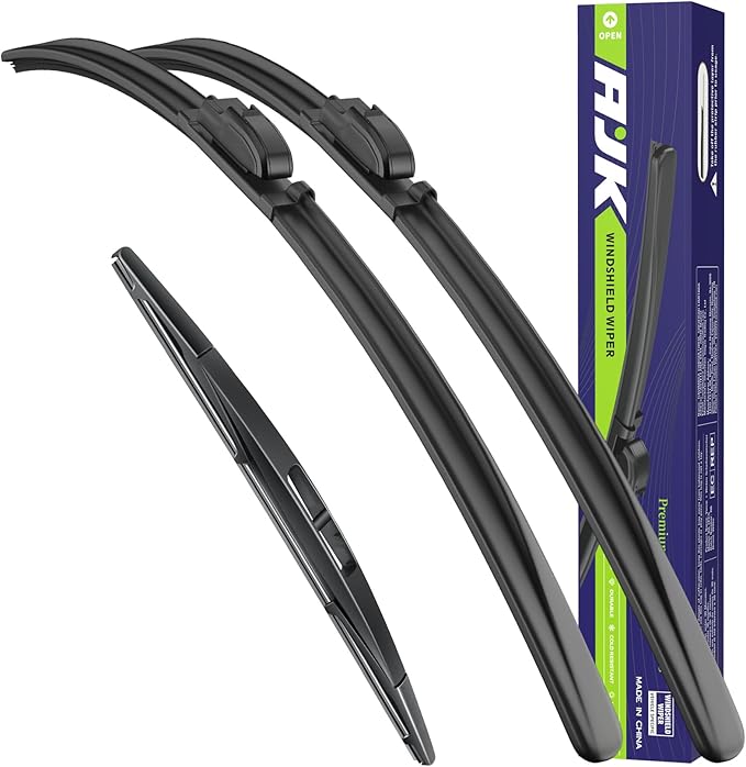 AJK Wiper Blades for Jeep Grand Cherokee 2022 2023 2024, 3 Piece All Weather by AJK