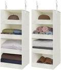 granny says 4-shelf hanging closet organizer, foldable storage, main product view