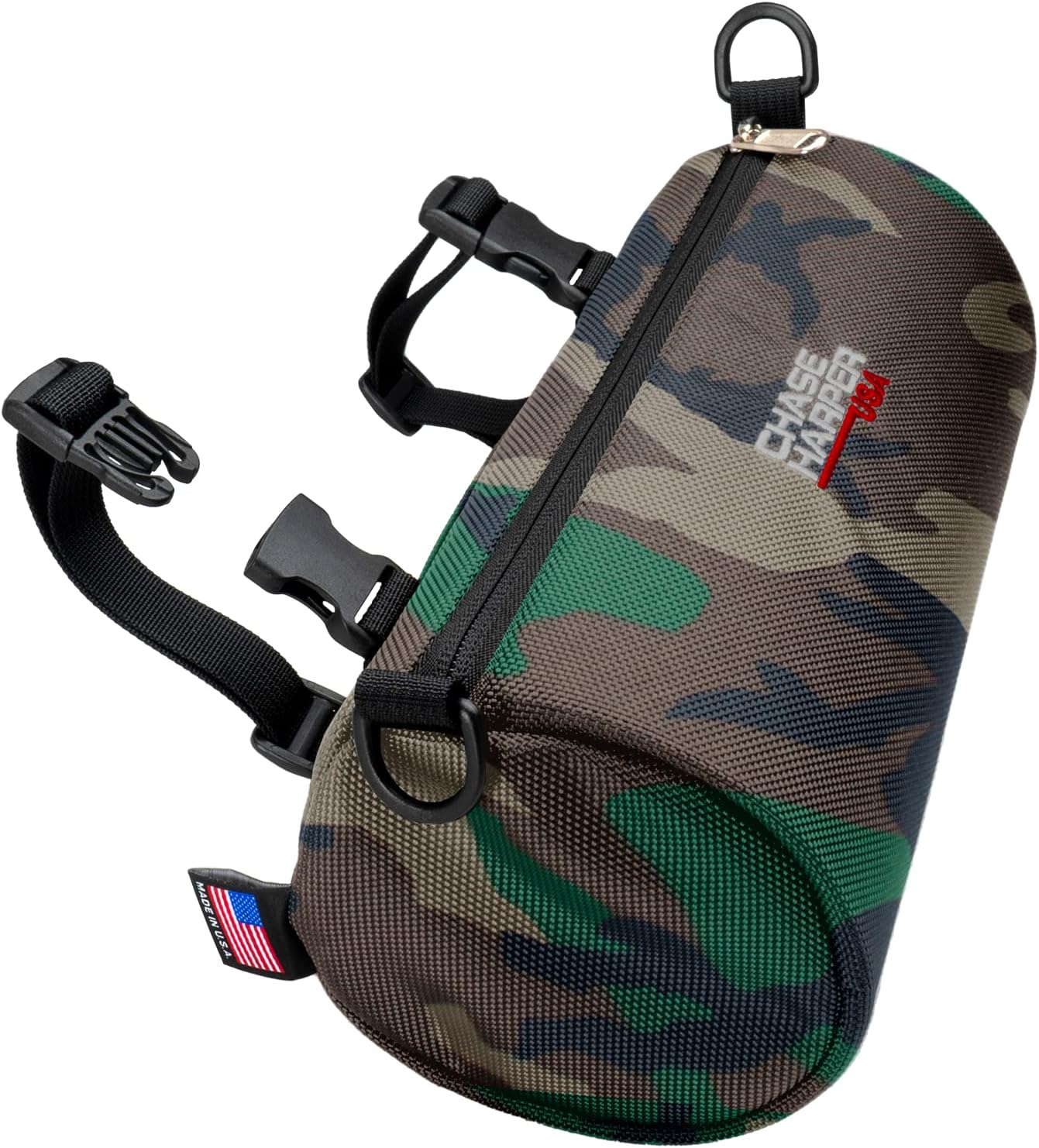 Chase Harper USA 10300 Black BC Barrel Bag - 3.5 Liters - Water-Resistant, Tear-Resistant, Industrial Grade Ballistic Nylon - Universal Fit