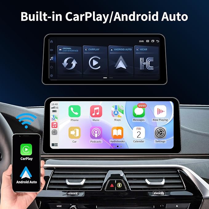 Wireless CarPlay/Android Auto 12.3 Inch Touchscreen - Image 2