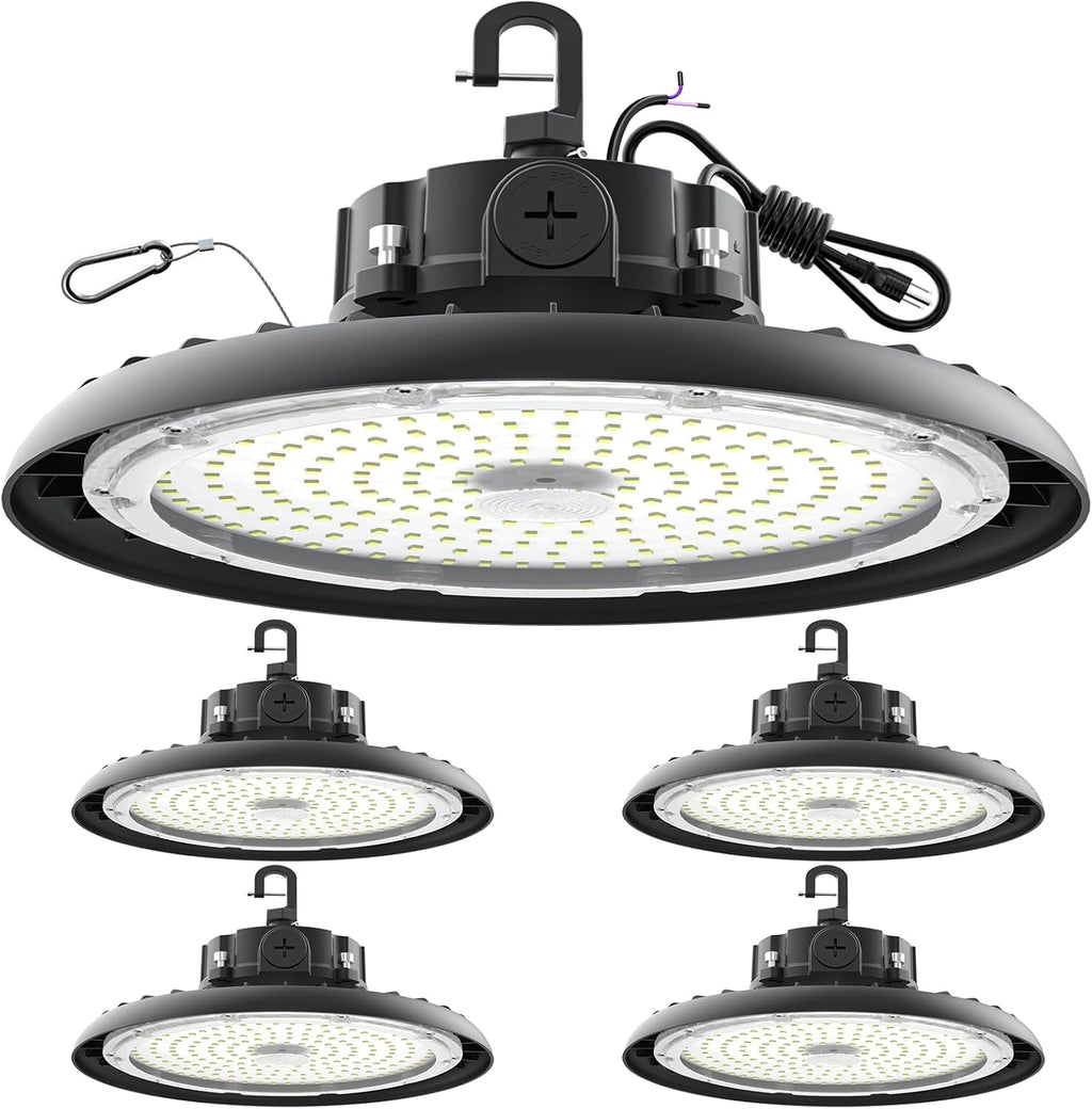 High Bay Lights LED UFO Light 240W LED Shop Lights 6000K IP65 Commercial Bay