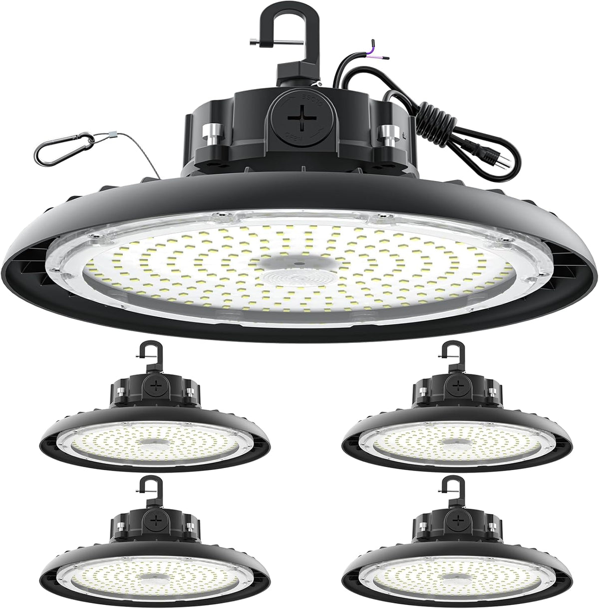 High Bay Lights LED UFO Light 240W LED Shop Lights 6000K IP65 Commercial Bay