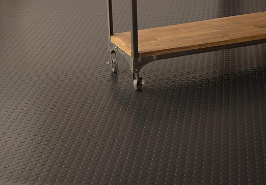 G-Floor Large Coin Pattern Vinyl Garage Floor Protector Mat, Extremely Durable - Image 5