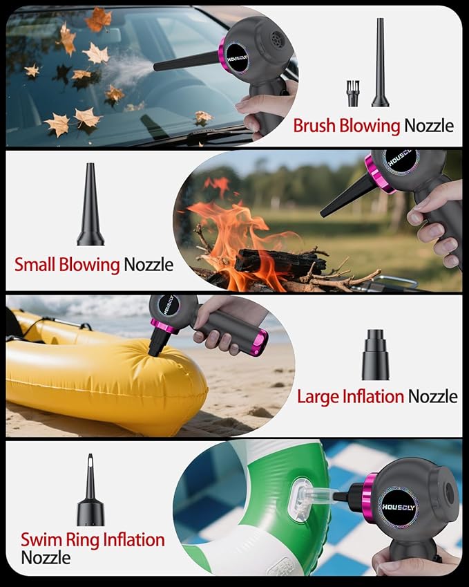 Handheld Car Vacuum Portable Cordless 25000Pa High Power Small Mini Hand Vacuum