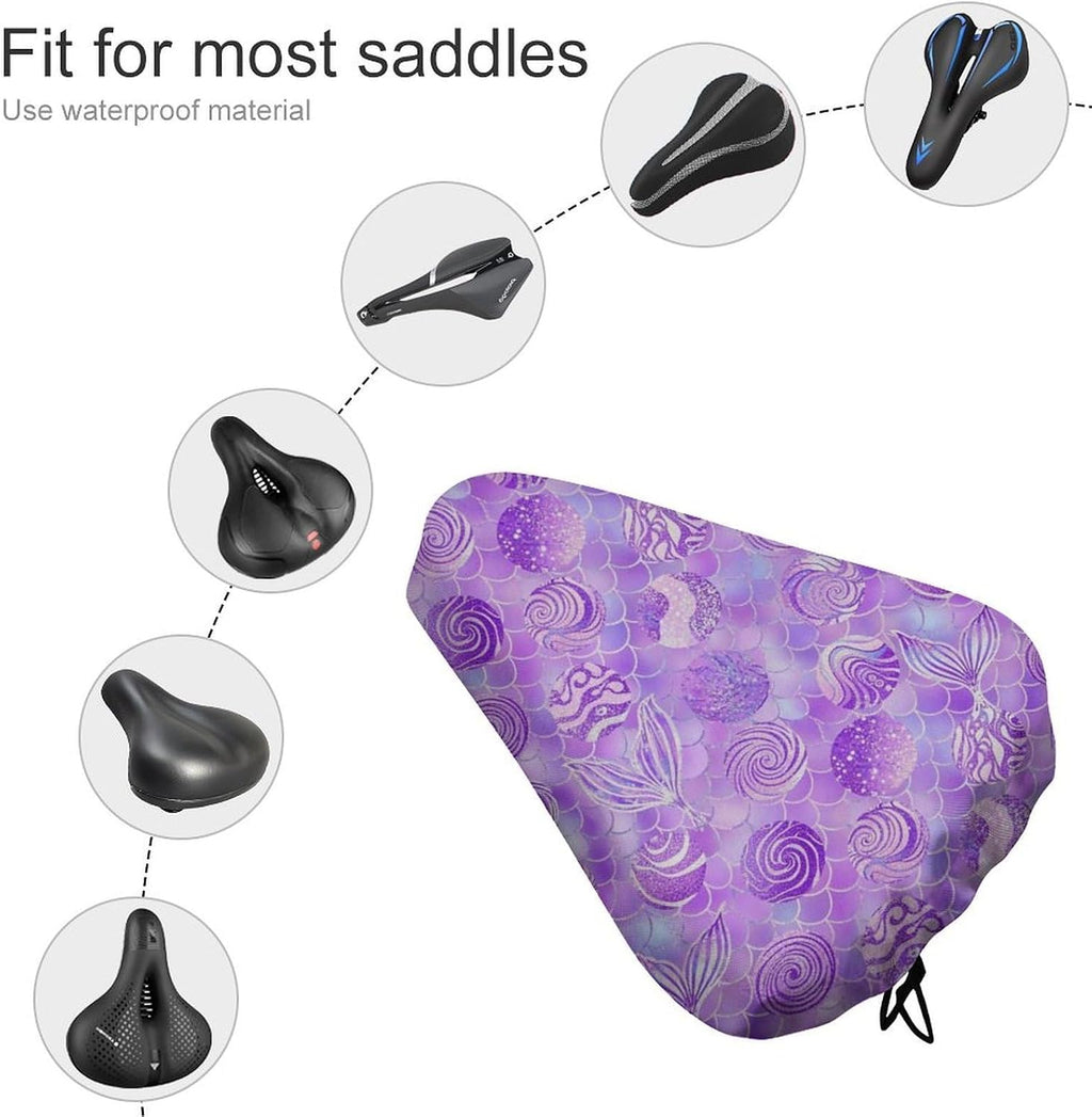 Extra Soft Bike Cushion Cover, Rain Dust Resistant for Road Mountain Bicycles Boys Girls
