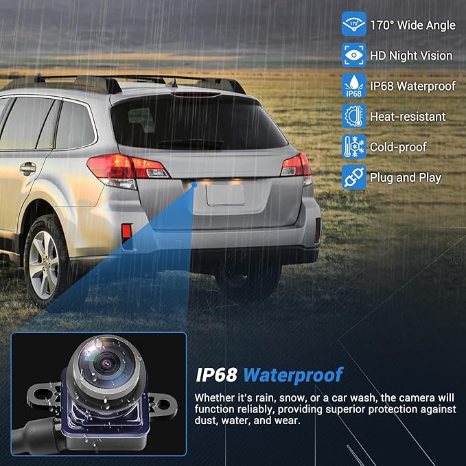 Rear View Backup Camera Parking Assist Camera Compatible - Image 5