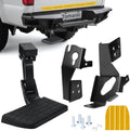 75313-01A Retractable Rear Bedstep Compatible with Ford F250 F350 F450 (2017-2023) (Not Work When F450 Vibration Damper is Installed) Pickup OEM Replacement Truck Tailgate Bumper Corner Foot Step