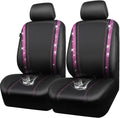 car pass leather bling diamond car seat covers, main product view