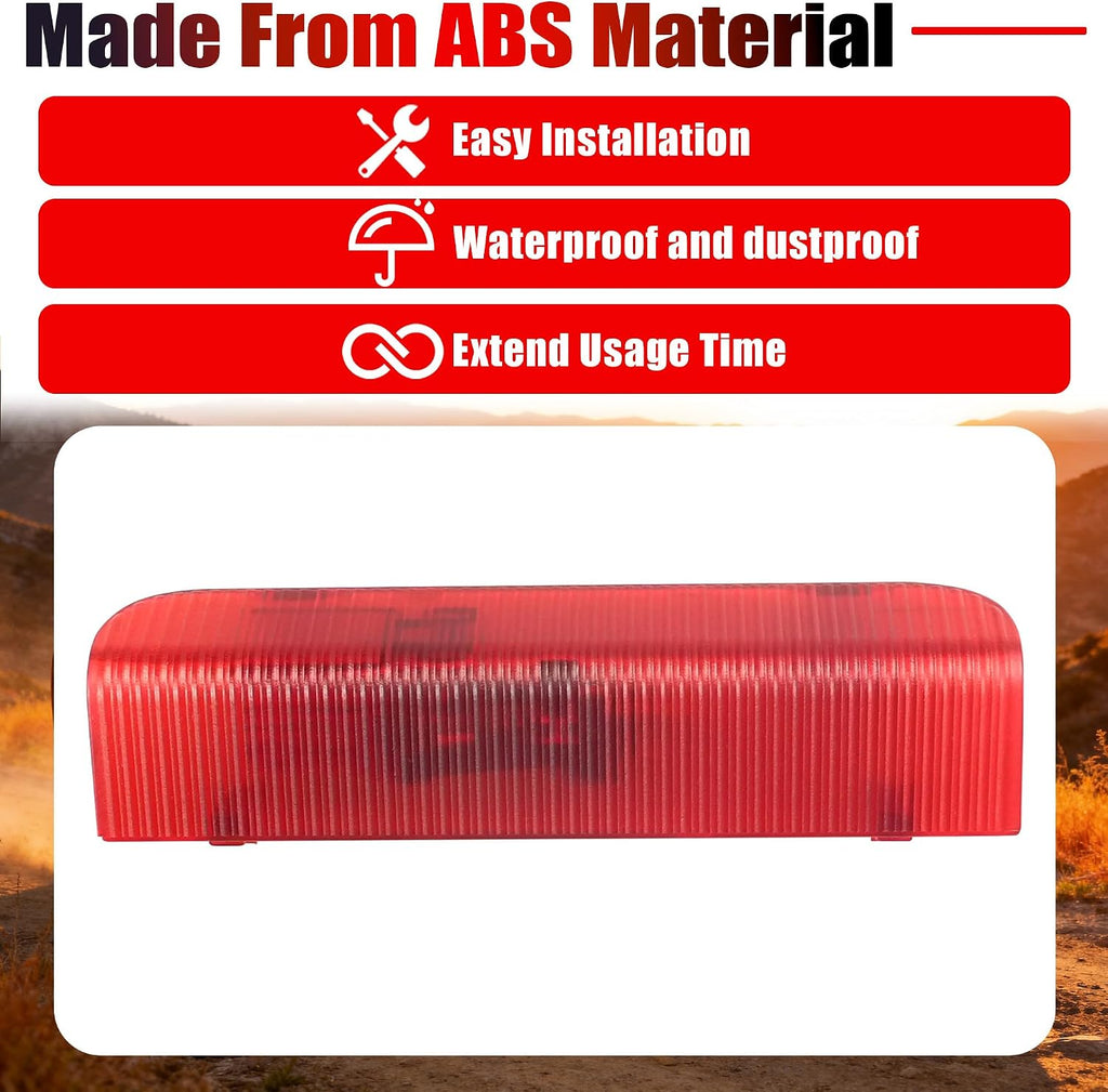 Front Door Red Courtesy Lamp Compatible with Nissan Altima Fit for Pathfinder for Murano 2013-2018 for Infiniti JX35 QX60 2013-2017 Replaces 26420-3JA0B