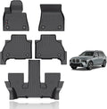 KELCSEECS Floor Mats Custom for 2026 2025-2019 BMW X7 40i, M60i Car Mats TPE by KELCSEECS