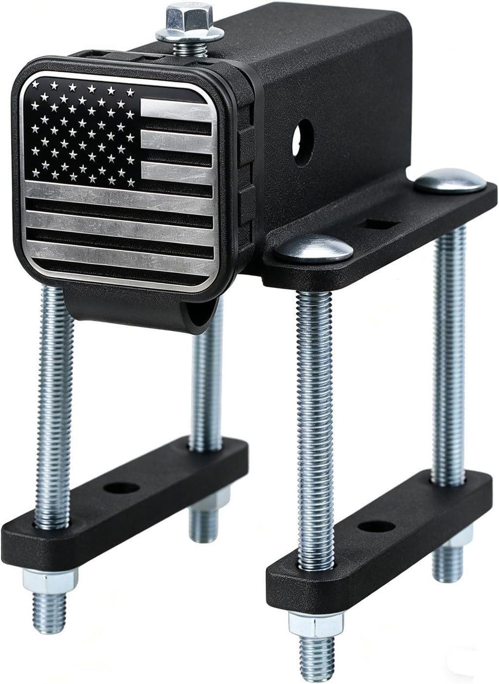 RV Bumper Hitch Receiver with Hitch Cover, Fits Various Beams