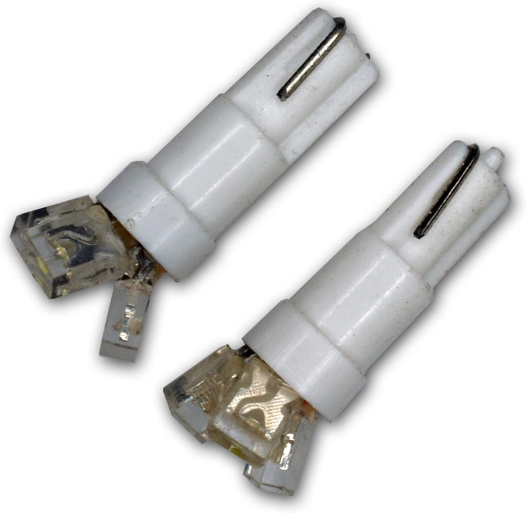 LEDGB-T5-W3 Glove Box LED Light Bulbs T5, 3 LED White 2-pc Set