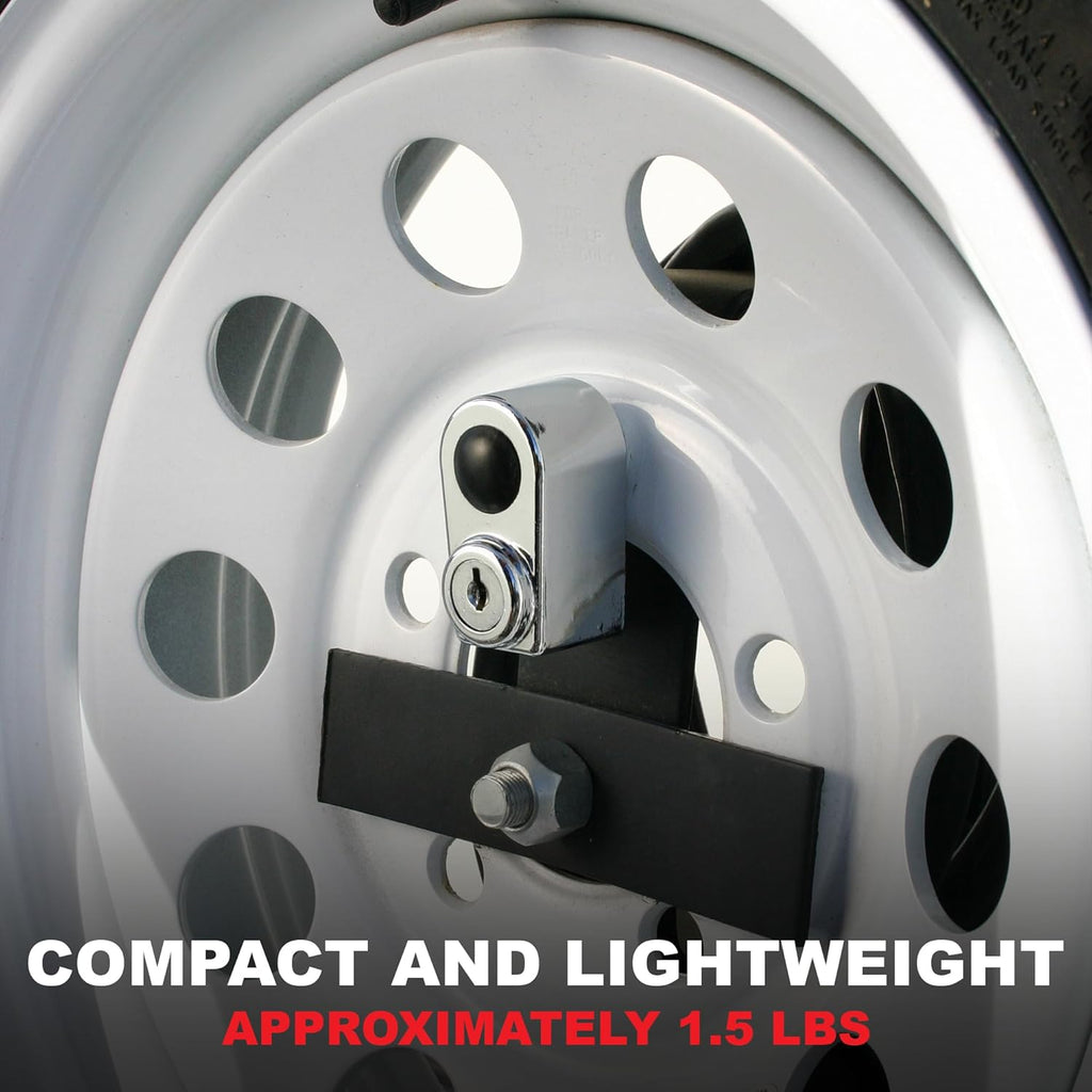 TRIMAX TNL740 Spare Tire Nut Lock for Side Mount Spare Tires, Easy Install - for SUV, Trailer Tire, and More - 1 Pack