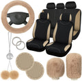 car seat cover full set for women fluffy, main product view