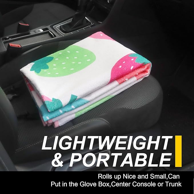Back Seat Cover for Car Trucks Van SUV, Waterproof Rear Bench Towel Seat Covers - Image 8