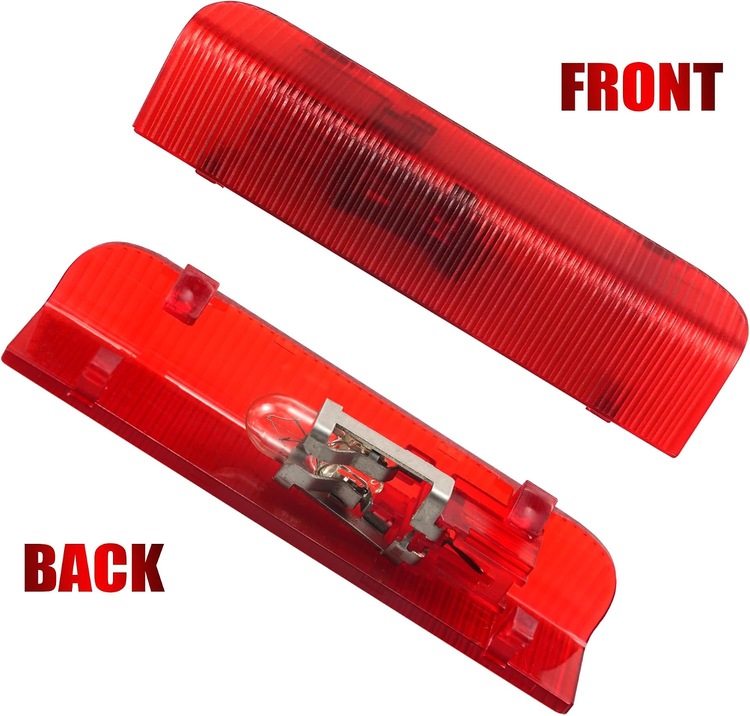Front Door Red Courtesy Lamp Compatible with Nissan Altima Fit for Pathfinder for Murano 2013-2018 for Infiniti JX35 QX60 2013-2017 Replaces 26420-3JA0B