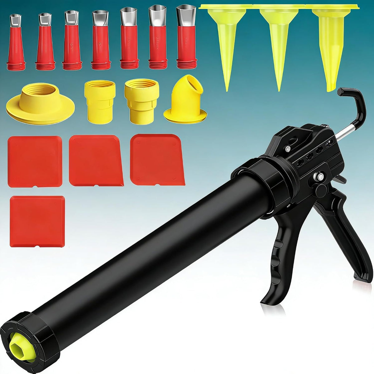 20 oz sausage caulk gun, one-touch drip-free |, main product view